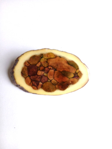 Vintage heathergems brooch pin - heathergems,