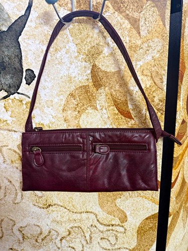 Womens burgundy leather - womens,