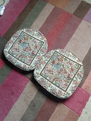 Two vintage tapestry - two,