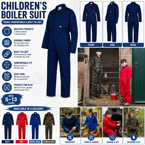 Fort tearaway junior coverall - tearaway,