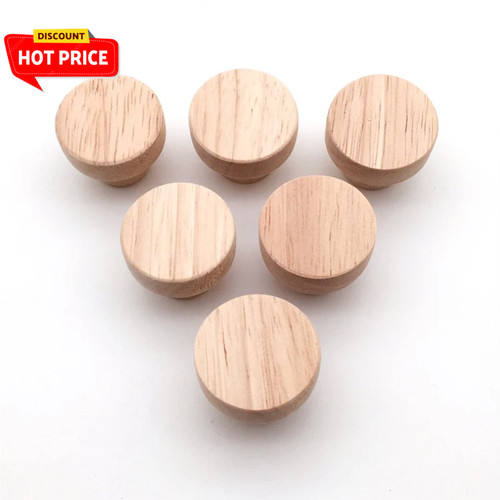 Oak round wooden handle - oak,