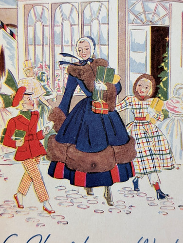 Vintage christmas 1940 - vintage,