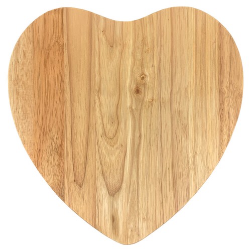 Wooden love heart - love, shaped