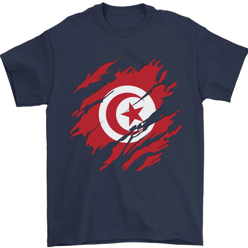 Torn tunisia flag tunisian day - tunisian,