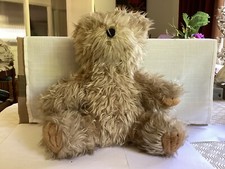 Vintage 1996 Osh Kosh B'Gosh 11" 28 cm Seated Teddy Bear Very Good Condition