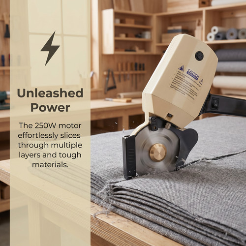 Electric fabric cutting - fabric,