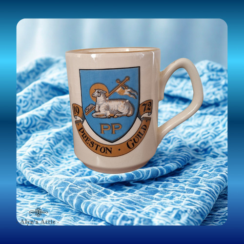Preston guild pottery mug 1972 - guild,