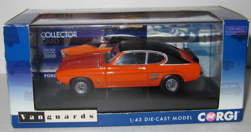 Corgi vanguards ford - vanguards, capri