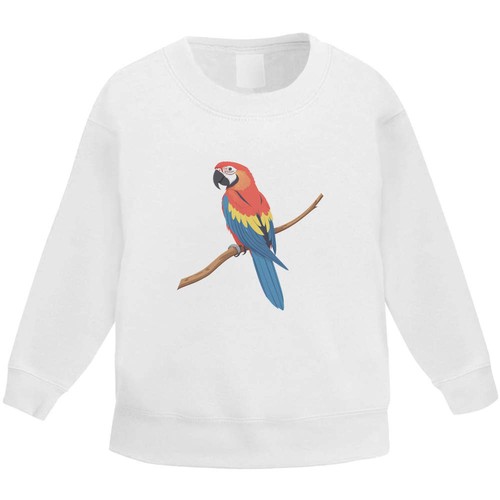 Scarlet macaw branch - 'scarlet, on