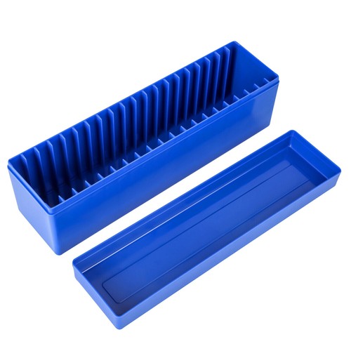 Blue storage box plastic - plastic, case