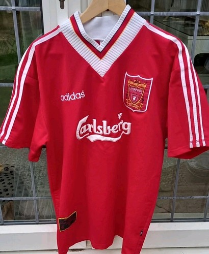 Vtg 1995 liverpool home - fc,