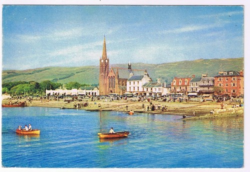 Postcard largs ayrshire - largs,
