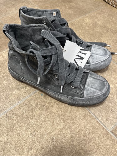 Girls grey distressed denim - girls,