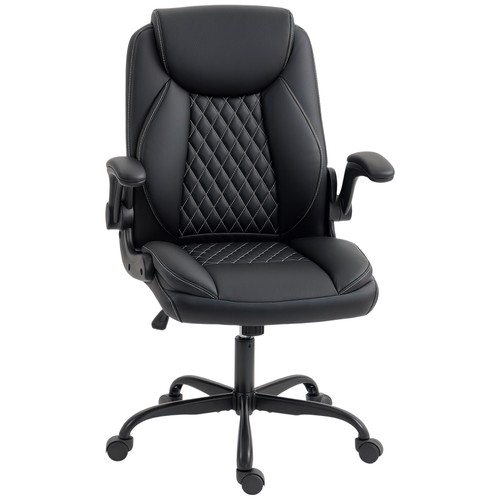 Homcom leather office desk - homcom,