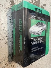 1993 Toyota MR2 MR 2 Service Repair Workshop Shop Manual Set NEW