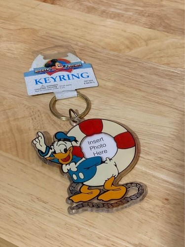 Vtg donald duck photo - photo, keyring
