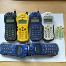 JON LOT 6 Alcatel One Touch Easy DB   Retro  BRICK PROP PHONE UNTESTED FOR PARTS