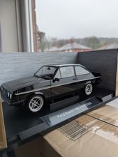 1/18 Scale Ford Escort Mk2 RS 2000 1977 Black MCG Diecast Model Car Modified..