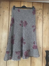 Hobbs Tweed Flared Skirt Size 14