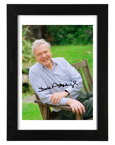 Sir david attenborough signed - david,