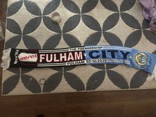 Fulham V Man City Souvenir