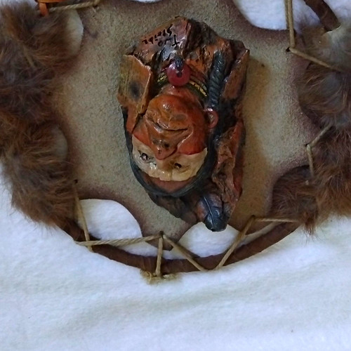 Native american carved - native,