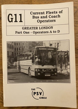 PSV Circle - G11 - Greater London - Part One - Operators A to D - February 1995