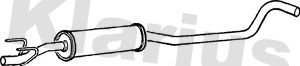 Centre muffler fits opel - opel, corsa