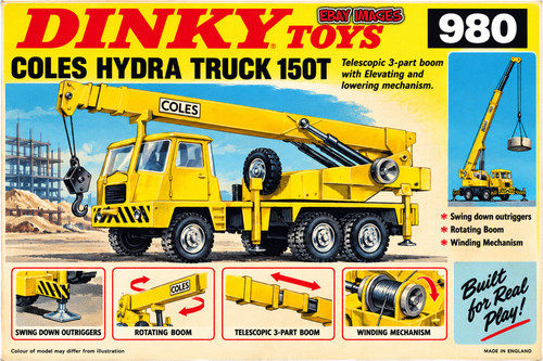 Dinky toys 980 - #980, crane