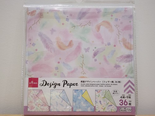 Daiso japanese design paper - daiso,