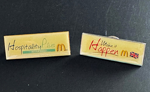 Mcdonald vintage pins - pins, from