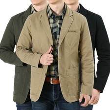 Mens Casual Blazer Long Sleeve