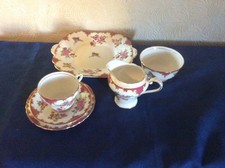 Aynsley Henley Pink 6 Piece Teaset