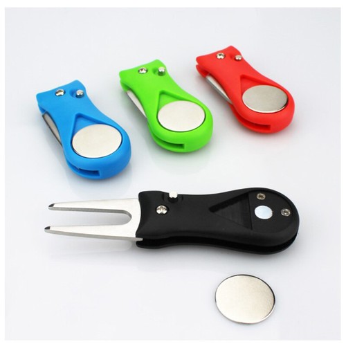 Golf divot repair tool with - golf,