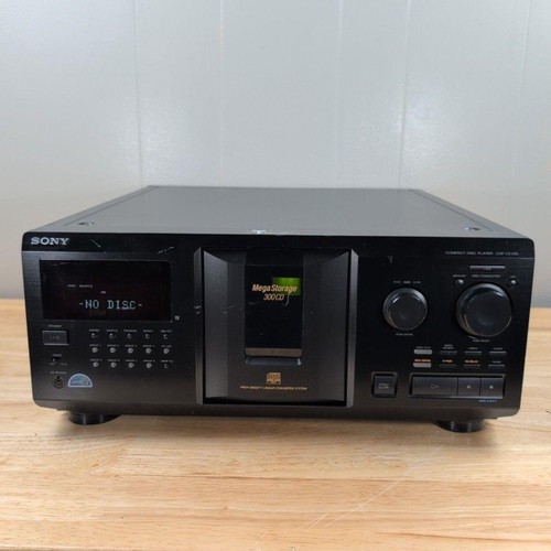 Sony cdp cx355 300 disc - sony,