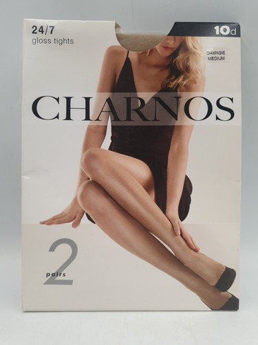 Charnos gloss tights 10 - tights,