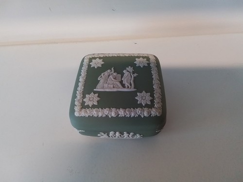 Wedgwood green jasperware - wedgwood,