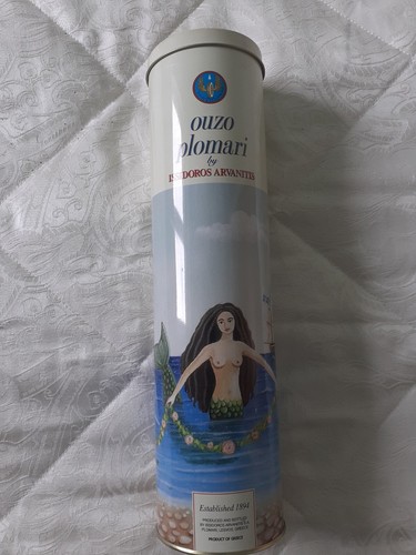 Greek ouzo plomari tin - ouzo,