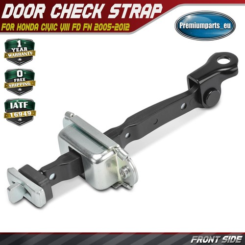 Door check strap front - check, left