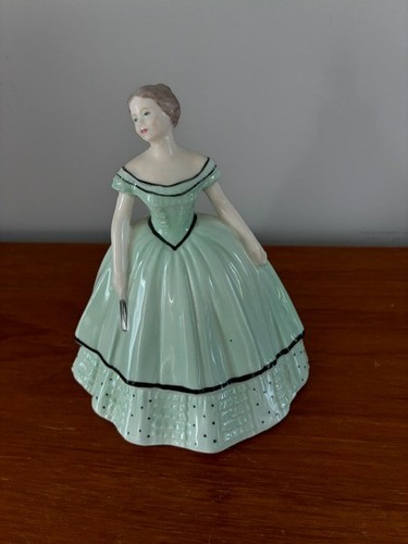 Coalport miniature lady - miniature,
