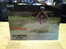 198X HONDA ATC110 DEALER INFORMATION BROCHURE SPEC SHEET