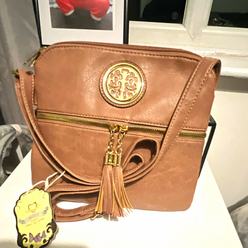 Moda brown faux leather medium - moda,