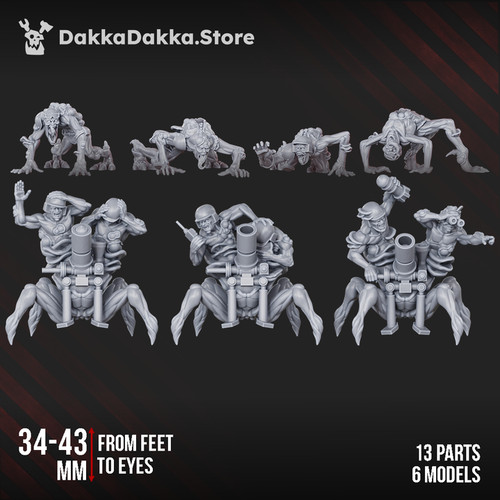 Shroomspawn weapons crew - crew, squad