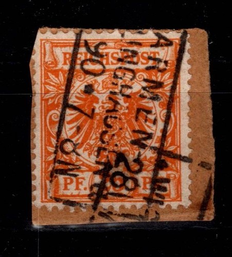 German reich stamped - reich,