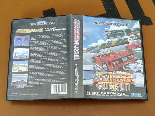 Sega mega drive turbo outrun - sega,