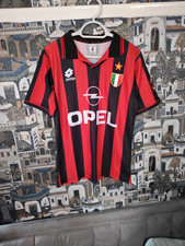 AC Milan 1996/1997 Home Shirt - Maldini #3 - Size Medium
