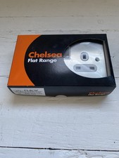 Chelsea F9-BCW 2G Swiched socket Brushed Chrome White insert