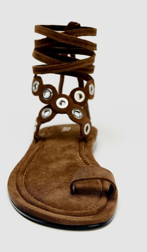 Zara leather sandals - zara,