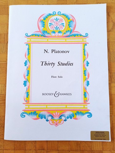 Platanov thirty studies for - n.,