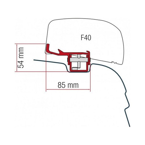 Fiamma kit f40 - kit, uk